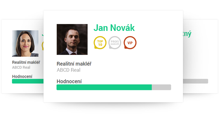 Profily makléřů